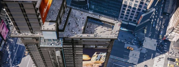 One Times Square architectural render, provided by Kennebec Valley Detailers